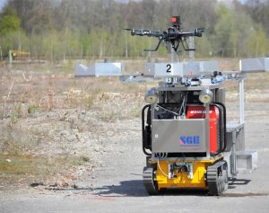 Roboter und Drohnen können an Orte vordringen, die für Menschen unzugänglich sind. Foto: Feuerwehr Dortmund