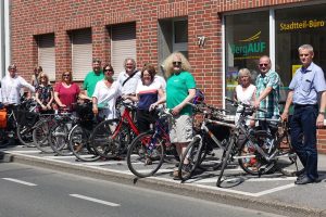 Fahrradtour durch den Dortmunder Nordern der Fraktionsmitglieder Bündnis 90.