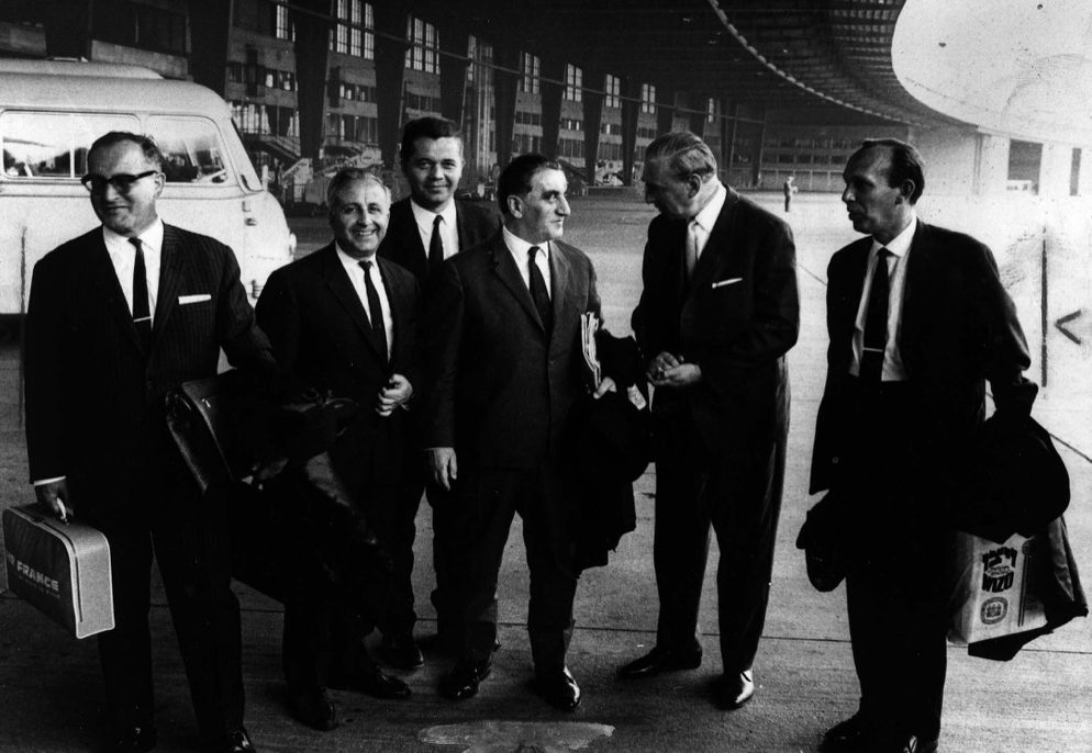 Erst als im Juni 1967 reisten vier hochrangige Männer aus der zweiten Reihe der Histadrut in die Bundesrepublik. 