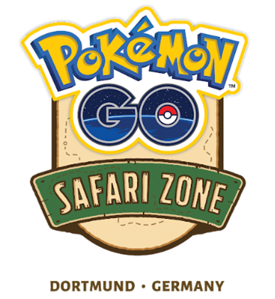 Werbung für die „Pokémon GO Safari Zone“ in Dortmund.