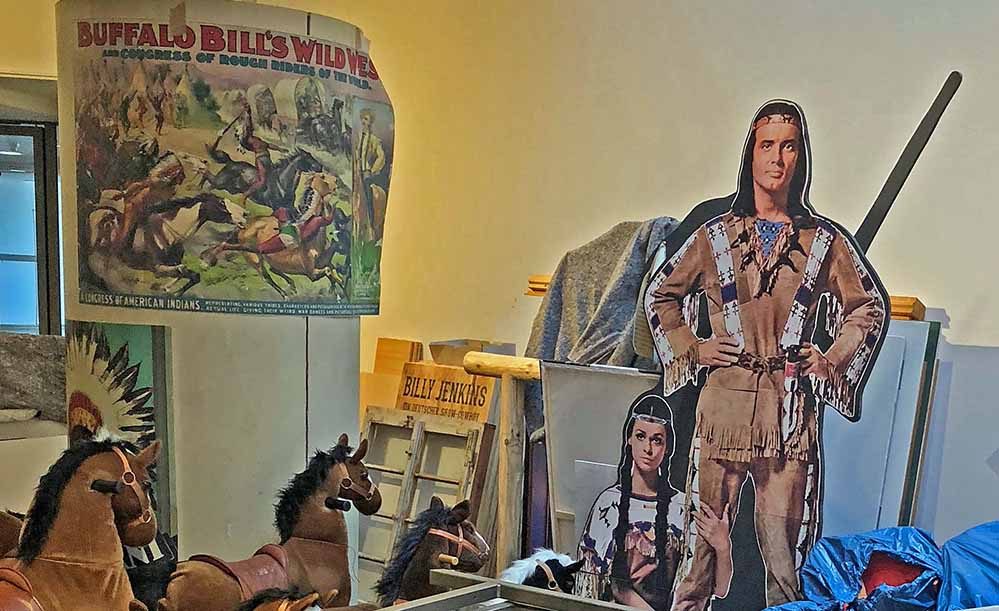 Ohne Pierre Brice als Winnetou geht es nicht - auch der edle Indianerhäuptling wird keinesfalls fehlen.