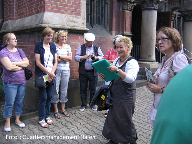 Annette Kritzler ist begeisterte Nordstadt-Bewohnerin. Foto: Quartiersmanagement Hafen