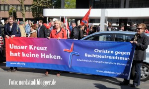 1.Mai-Demo des DGB für soziale Gerechtigkeit und gegen Rechtsextremismus in Dortmund. Foto: Alex Völkel1.Mai-Demo des DGB für soziale Gerechtigkeit und gegen Rechtsextremismus in Dortmund. Foto: Alex Völkel