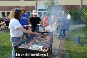 Die Vorbereitungen für das Workers Youth-Festival im Fredenbaumpark sind nahezu abgeschlossen. Foto: Alex Völkel