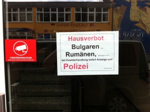 Für heftige Diskussionen sorgt das angedrohte Hausverbot für Rumänen und Bulgaren in diesem Nordstadtbetrieb. Foto: privat