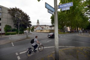 Kreuzung Uhlandstraße - Rückertstraße