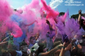 Holi-Festival im Fredenbaumpark