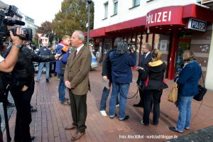 Bulgarische und deutsche Polizisten arbeiten in der Nordstadt zusammen. 