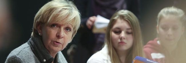 Hannelore Kraft bei der Dobeq