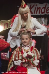 Proklamation des Kinderprinzenpaar im Dietrich-Keuning-Haus