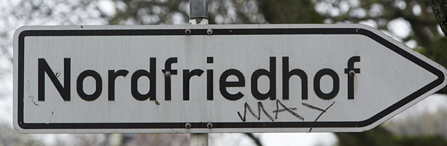 Auf dem Nordfriedhof werden Gräberfelder nach Ablauf der Ruhefrist geräumt