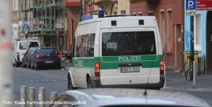 Polizeieinsatz in der Nordstadt, hier Streife am Nordmarkt