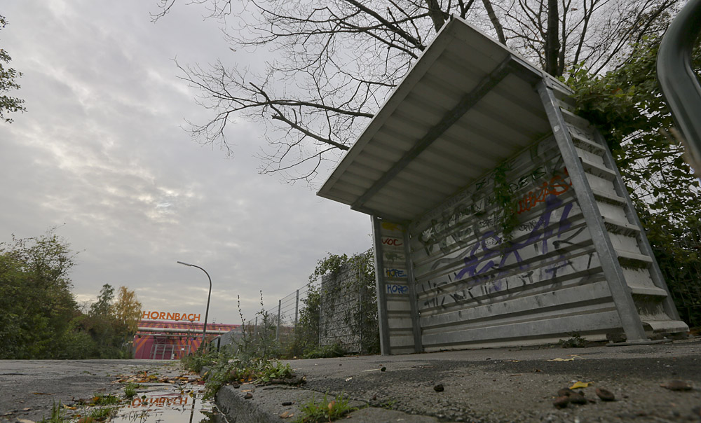 Ravensberger Straße, ehemaliger Straßenstrich hinter Hornbach