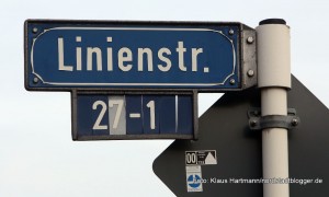 Autor Martin Krist macht einen Gang durch die Linienstraße