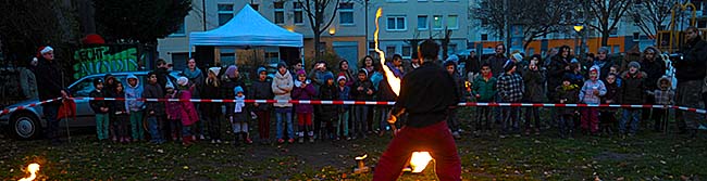Nikolausaktion in der Düppelstraße
