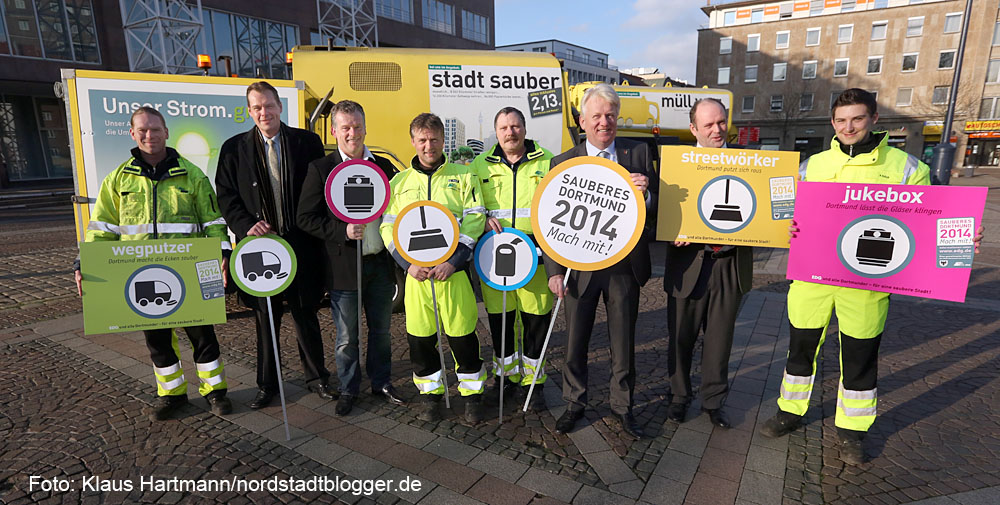 Sauberes Dortmund, Auftakt zu stadtweiten Mitmach-Aktionen