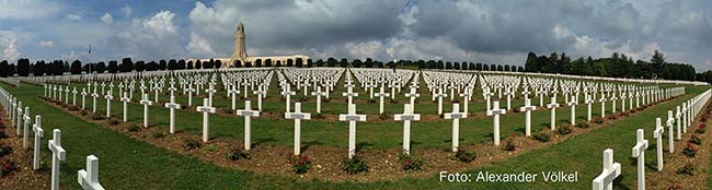 Verdun - Sinnbild für das sinnlose Gemetzel im Ersten Weltkrieg. Foto: Alex Völkel