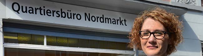 Quartiersmanagement Nordstadt hat eine neue Mitarbeiterin: Jana Heger ist die neue Quartiersmanagerin für den Nordmarkt