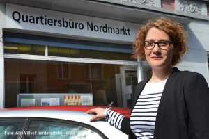 Quartiersmanagement Nordstadt hat eine neue Mitarbeiterin: Jana Heger ist die neue Quartiersmanagerin für den Nordmarkt