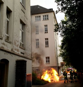 Brand an der Anne-Frank-Gesamtschule