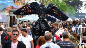 Das Münsterstraßenfest ist zentraler Bestandteil der Internationale Woche. Archivbild: Alex Völkel