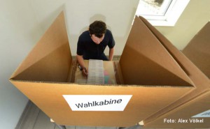 Bis zu fünf Wahlzettel können Dortmunder am 25. Mai in der Wahlkabine ausfüllen.