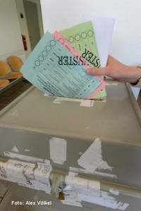 Bis zu fünf Wahlzettel können Dortmunder am 25. Mai in die Wahlurne stecken.