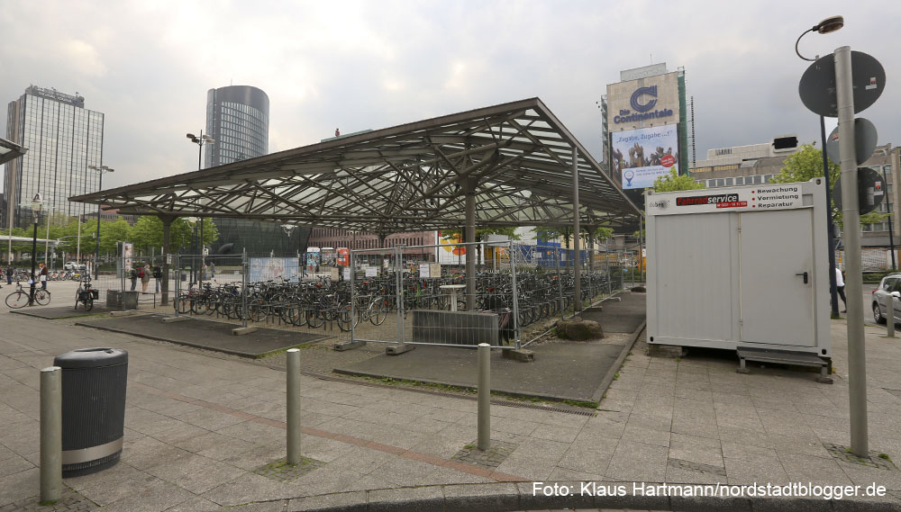 Die Radstation am Dortmunder Hauptbahnhof