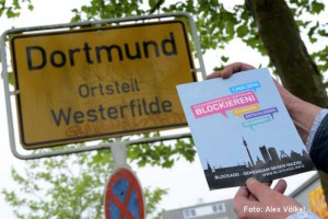 Vorbereitung auf den Neonazi-Aufmarsch in Westerfilde