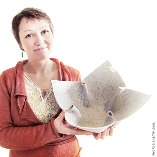 Eleonora Reimer inteamdesign Filzaccessoires, Wohnaccessoires