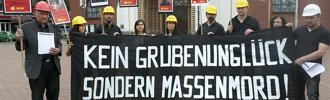 Bezent e. V. DIDF ruft zur Demonstration zum Grubenunglück In Soma auf