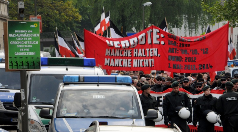 Zahlreiche Proteste von BlockaDO gab es gegen den Neonazi-Aufmarsch in Westerfilde.