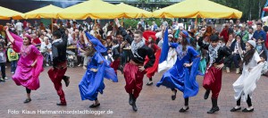 Tanzfolk 2014 am Dietrich-Keuning-Haus. Palestinesischer Tanz