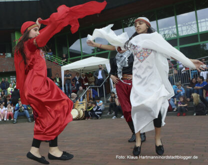 Tanzfolk 2014 am Dietrich-Keuning-Haus. Palestinesischer Tanz