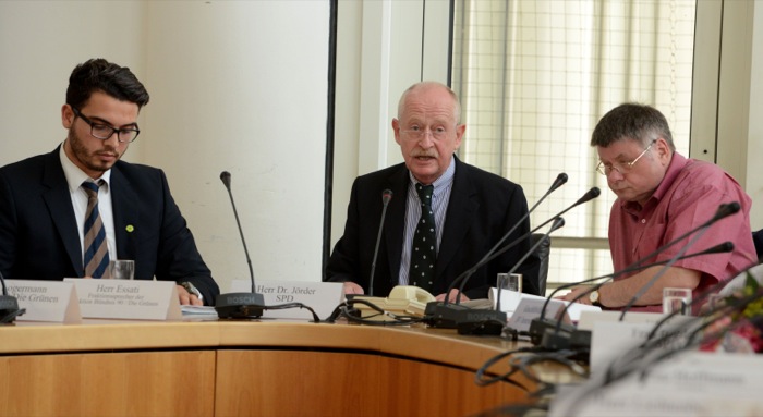 Dr. Ludwig Jörder (m.) ist neuer Bezirksbürgermeister der Nordstadt.