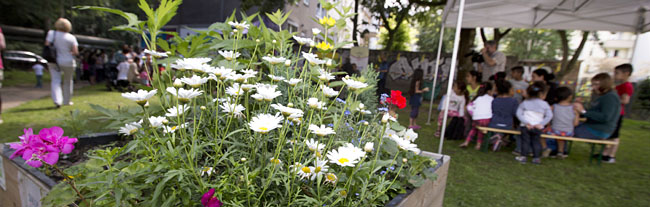 Erstes Gartenfest Bürgergarten Kleine Heroldstraße