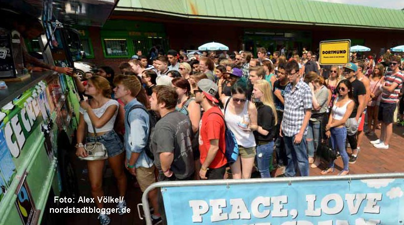 "Ben & Jerry's Taste & Tunes Tour" machte Station in der Nordstadt.