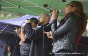 Musik. Kultur. Picknick. Auf dem Nordmarkt 2014, Auftaktveranstaltung. Klangpoet