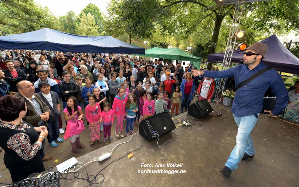 Einer der Höhepunkte des Djelem Djelem Roma-Kulturfestivals ist das Familienfest.