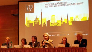 Prominent besetzt war das KAP-Forum - und gut besucht. 