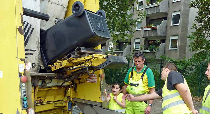 Die Schüler der Klasse 3b der Grundschule am Nordmarkt hatte einen Umweltschutztag. Foto: JvB