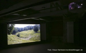 Ausstellung 31 Kilo im Künstlerhaus Sunderweg. Installationen von Daniel Burkhardt