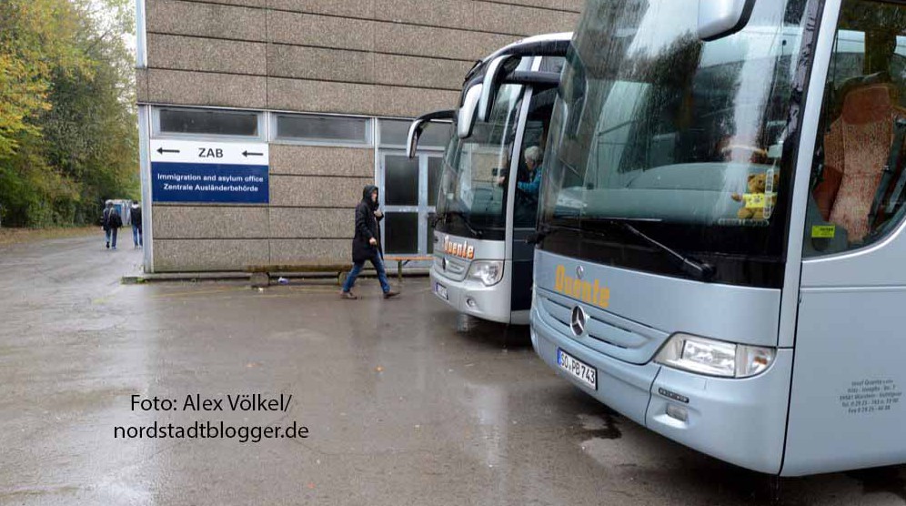 27 aller in Deutschland ankommenden Asylbewerber durchlaufen die EAE Hacheney.