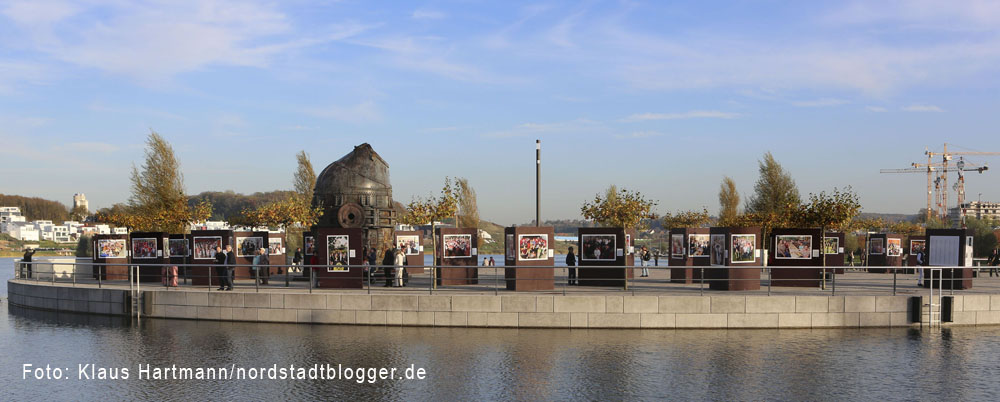 Ausstellung "Wir: Echt Nordstadt!" auf der Kulturinsel im Phoenix-See Dortmund-Hörde