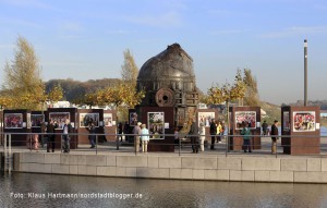 Ausstellung "Wir: Echt Nordstadt!" auf der Kulturinsel im Phoenix-See Dortmund-Hörde