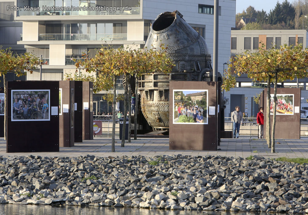 Ausstellung "Wir: Echt Nordstadt!" auf der Kulturinsel im Phoenix-See Dortmund-Hörde