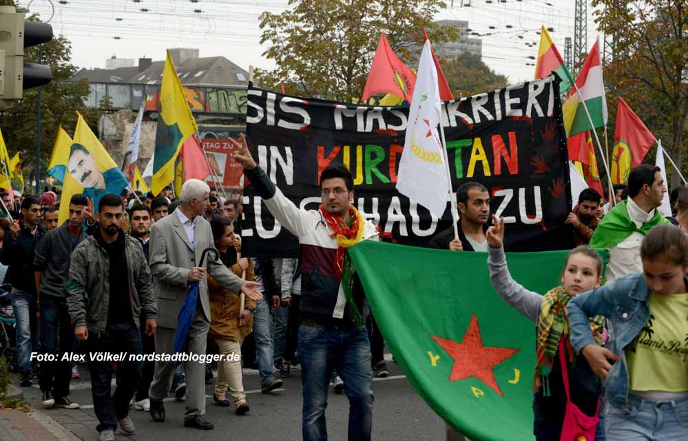 Dortmund - Kurdische Demonstration gegen ISIS_4921 - NSB