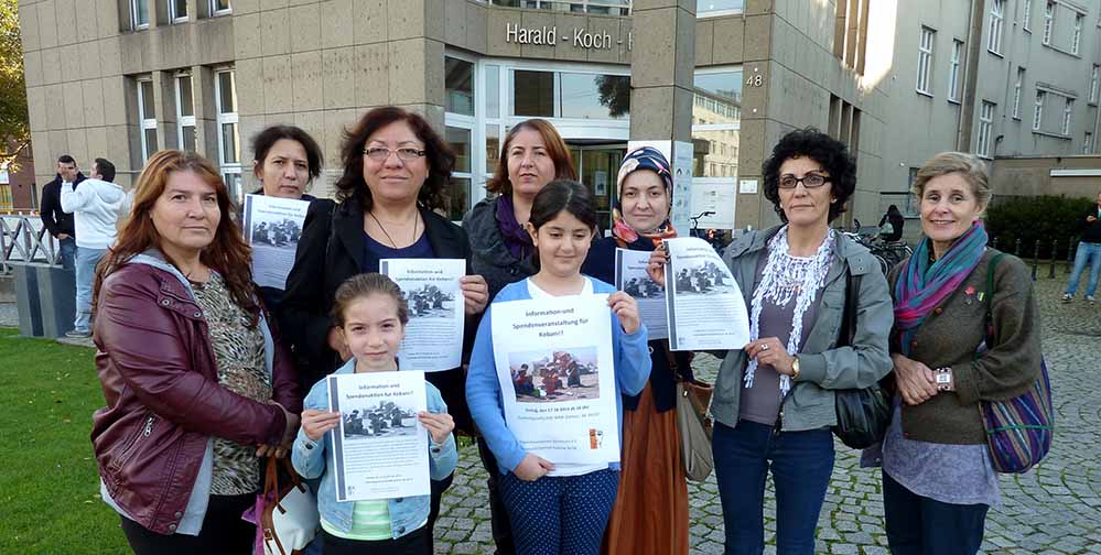 Der Migrantinnenverein Dortmund organisiert eine Informations- und Hilfsaktion für die Menschen in der umkämpften Kurden-Stadt Kobane.