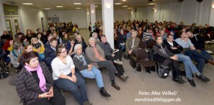 Die Religionswissenschaftlerin Lamya Kaddor war auf Einladung des AWO-IKUZ zu Gast in der Nordstadt.