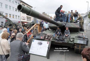 Die Bundeswehr war auch bei den vom Land organisierten NRW-Tagen präsent. Archivbild: A. Völkel